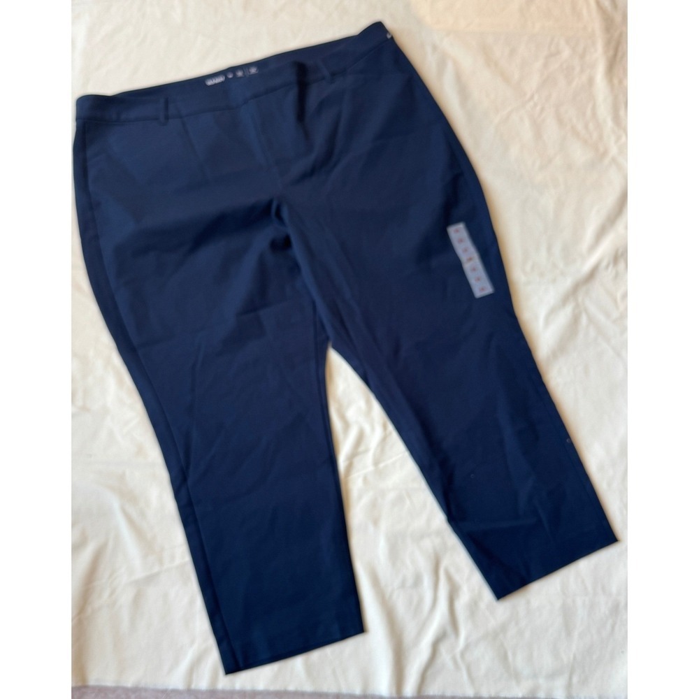 Old Navy Navy Cropped Ankle Pants